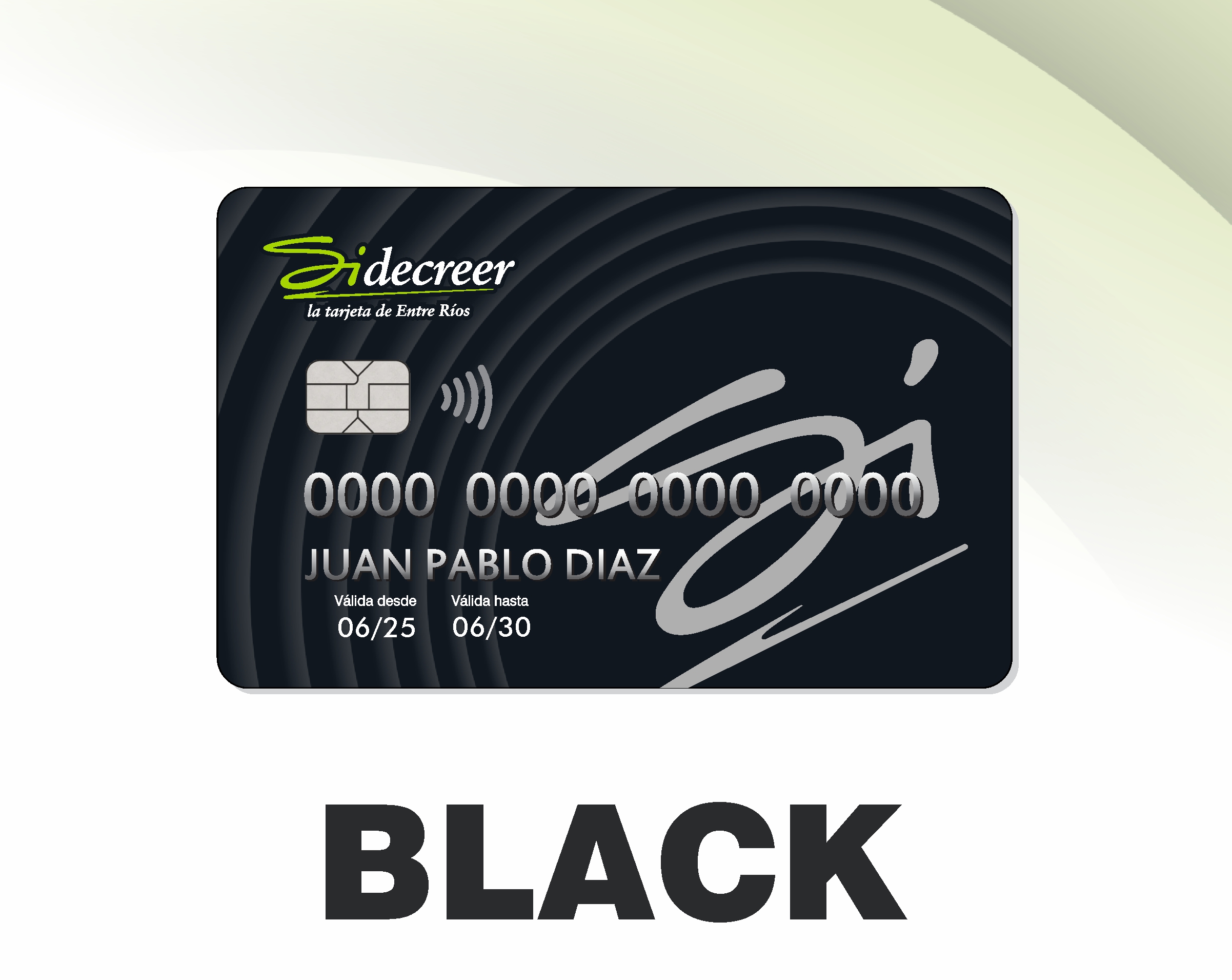 Tarjeta Black