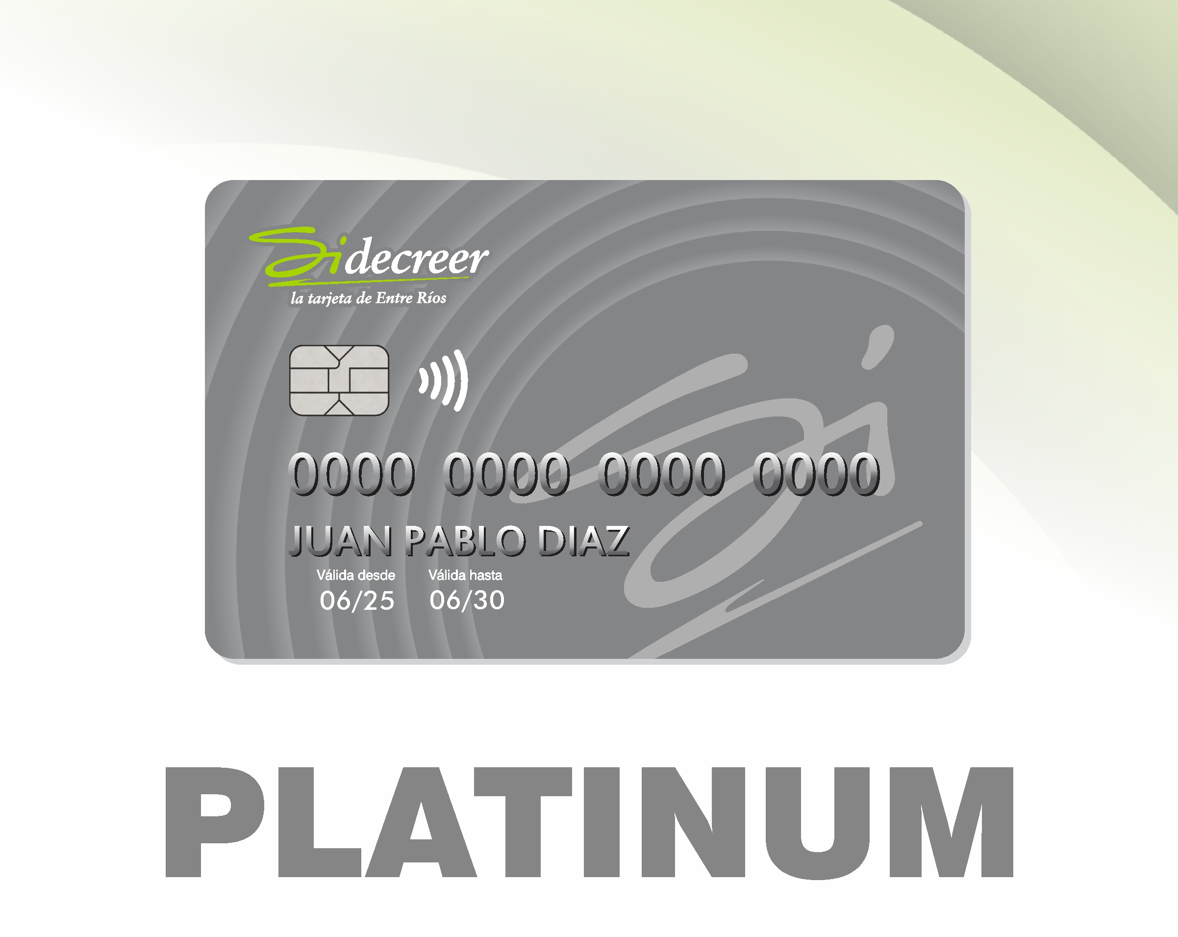 Tarjeta Platinum